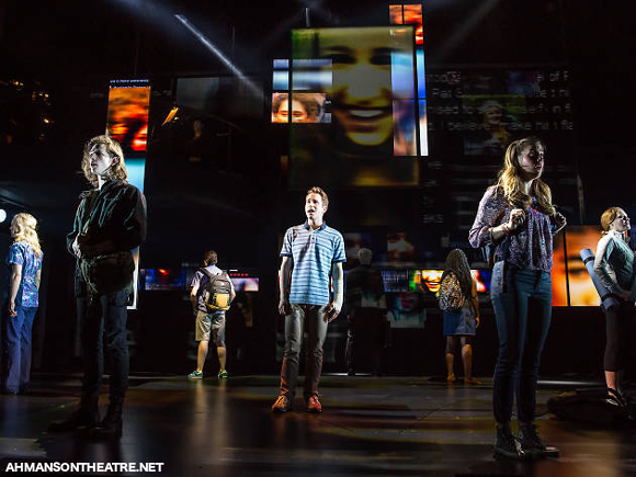 evan hansen musical ahmanson theater