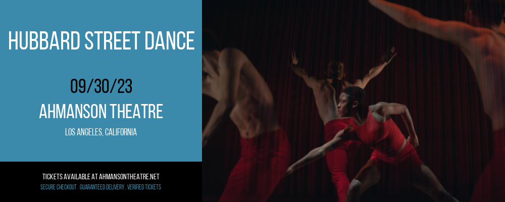 Hubbard Street Dance at Ahmanson Theatre