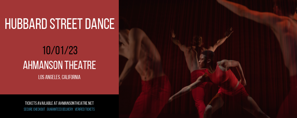 Hubbard Street Dance at Ahmanson Theatre